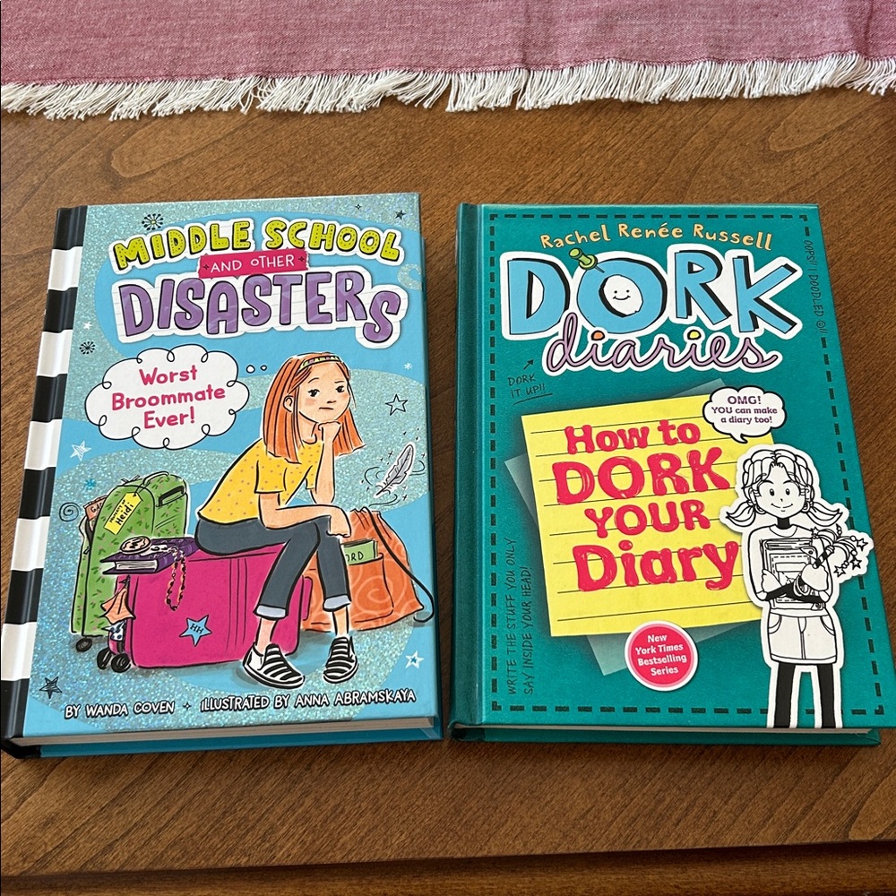 Middle School Disasters and Dork Diaries Books